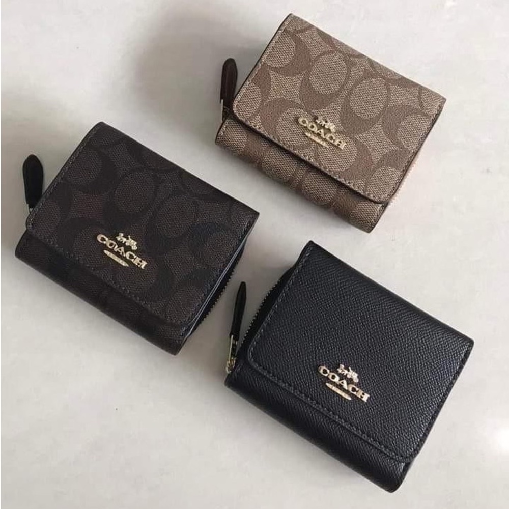 Coach Small Trifold Wallet